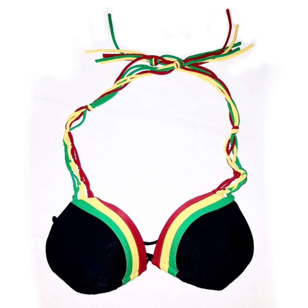 Rasta Bikini Top